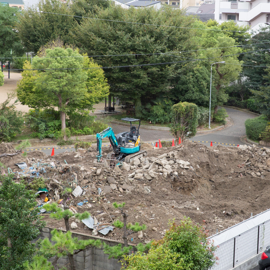 解体工事 風景1