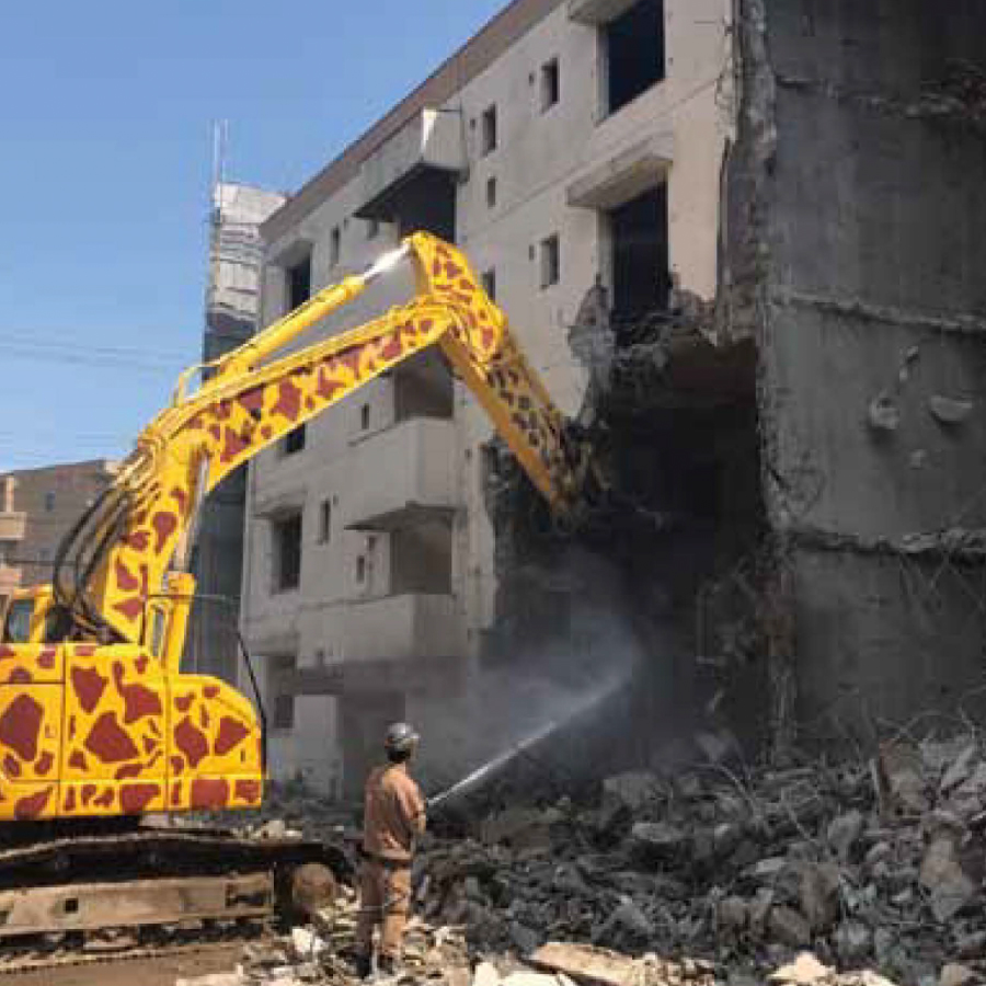 解体工事 風景2