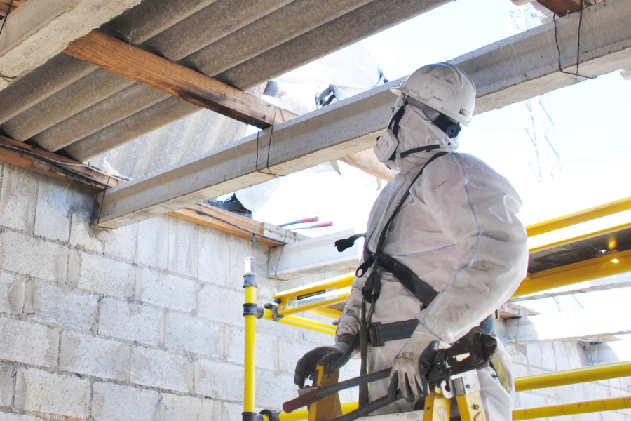 アスベスト除去